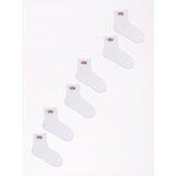 Yoclub Kids's Ankle No Show Boat Socks Patterns 3-Pack SKC/3D-AP/3PAK/GIR/002 | shoptok.hr