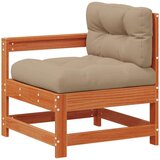  Set lounge namještaja za vrt 10 pcs Vosak Smeđa - Vosak smeđa bor | shoptok.hr