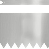  Ograda oko Travnjaka 50 pcs Srebrno 100 x 0,05 x 30 cm | Eponuda.com