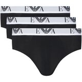 Emporio Armani Underwear Slip siva / crna Cijene