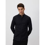 Reserved Slim fit pamučna košulja - crno | shoptok.hr