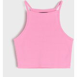 Sinsay Crop top u stilu negližea | shoptok.hr