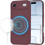 Techsuit SoftFlex MagSafe maska za Apple iPhone 17 Air - Crvena | shoptok.hr