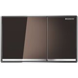 Geberit Tipka Sigma 60 staklo/bela 115.640.SI.1