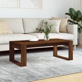 vidaXL Stolić za kavu smeđa boja hrasta 102x50x35 cm konstruirano drvo Cijene