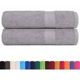  Ručnici za kupanje FROGN 2 kom sivi 100x150 cm 360 g/m² | Eponuda.ba