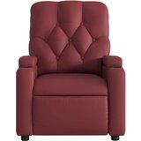  Električni naslonjač od umjetne kože crvena boja vina | shoptok.hr