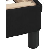  Krevet s madracem Hanko crni 90x200 cm baršunasti | shoptok.hr