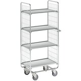 HelgeNyberg Nivojski voziček SERIJE 100, 4 nivoji, DxŠxV 800 x 460 x 1585 mm | Shoptok.si