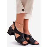 VINCEZA Elegant Women's Heeled Sandals | Shoptok.si