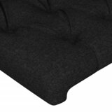  LED uzglavlje crno 147x16x78/88 cm od tkanine | Eponuda.ba