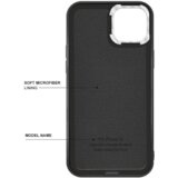 Satin silikonski ovitek za Samsung Galaxy S24 5G - črn | Shoptok.si