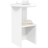  Bocni stol Bijela visokog sjaja Ø 39,5 x 55 cm | shoptok.hr