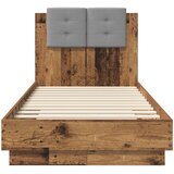  Okvir kreveta s uzglavljem s uzglavljem Staro drvo 80 x 200 cm | Eponuda.com