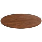 vidaXL Okrogla mizna plošča temno rjava Ø70x1,5 cm trdna hrastovina Cene
