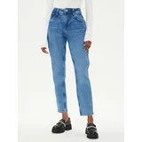 PepeJeans Jeans hlače Violet PL204176 Modra Mom Fit