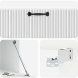  ormar za zid Zidne Bijela visokog sjaja 98 x 41 x 30 cm | shoptok.hr