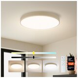  Brilagi - LED prigušiva svetiljka POOL SMART LED/60W/230V prečnik 50 cm Wi-Fi Tuya bež + daljinski upravljač | Eponuda.com
