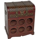 Deco Pleasure Smeđi vinski ormarić za 6 boca, 41x48 cm - | shoptok.hr