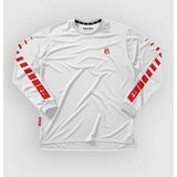 Loose Riders Shutter Long Sleeve Jersey white red Cene