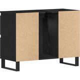  Kupaonski ormar Crni hrast 80 x 33 x 60 cm Konstruirano drvo | shoptok.hr