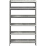 vidaXL stalak za cipele boja betona 80x25x61,5 cm konstruirano drvo | shoptok.hr