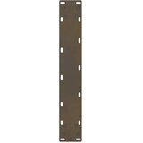  Noge za barski stol Prirodni čelik 2 kom 40 x (110-111) cm Čelik | shoptok.hr