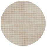 Mila Home Bež pralna okrogla preproga ø 80 cm Bubble Cream – Cene
