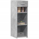  Komoda siva boja betona 30x42,5x93 cm od konstruiranog drva | Eponuda.com