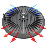  LED industrijsko tehničko svetlo HIGHBAY LED/200W/230V 4500K IP65 siva | Eponuda.com