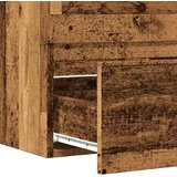 vidaXL Kopalniška omarica star les 60x38,5x45 cm inženirski les | Shoptok.si