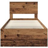  Okvir za krevet Staro drvo 90 x 190 cm Čvrsto borovo drvo | shoptok.hr