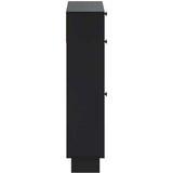  Ormar za cipele EDE 78 x 24 x 103 cm Konstruirano drvo Crna | shoptok.hr