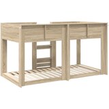  Krevet na kat za djecu Sonoma hrast 90 x 190 cm | shoptok.hr