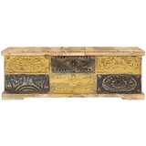  Klubska mizica 100x50x35 cm trden mangov les | Shoptok.si