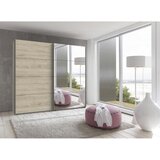 MID.YOU Omara Z Drsnimi Vrati Ernie, Barva Hrasta, Z Ogledalom | Shoptok.si