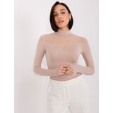 BASIC Feel Good Blouse-RV-BZ-9203.87P-dark beige | Shoptok.si