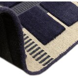 Asiatic Carpets Temno modra/bež ročno tkana volnena preproga 160x230 cm – | Shoptok.si