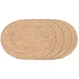 Pogrinjki v kompletu 4 ks iz jute 35x45 cm Bombay –
