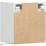 vidaXL Stenske TV omarice z LED lučkami 2 kosa bela 41x31x45 cm | Shoptok.si