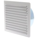  Ventilaciona rešetka c150x150/ fi 100mm bela plastificirana-hv lim ( 7927 ) Cene'.'