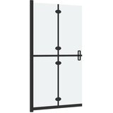  Sklopiva pregrada za tuš matirano staklo ESG 100 x 190 cm | shoptok.hr