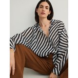Reserved - Prugasta košulja - crno | shoptok.hr