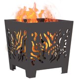  Kamin Crna 40 x 40 x 40 cm Čelik | shoptok.hr