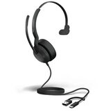 Jabra Evolve2 50 Headset Wired Head-band Office /Call center USB Type-C /USB Type-A Bluetooth Black | shoptok.hr
