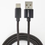 Eightt Kabel osemt USB 2.0 A tipa C 1M Traitzado de Nylon Negro, (21090869) | Shoptok.si