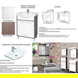 Ceramica lux atina 65 bianco standard donji deo Cene
