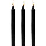 Master Series Dark Drippers Fetish Drip Candles Set of 3 Black