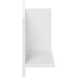  Zidni ormarić bijeli 70x16,5x30 cm od konstruiranog drva | shoptok.hr