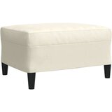  3-dijelni set sofa s jastucima krem baršunasti | shoptok.hr